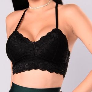 Lace Bralette NWT size L